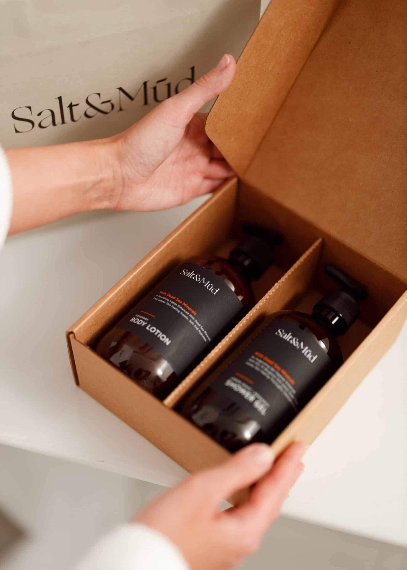 Dead Sea Gift Box No 1 - Salt And Mud