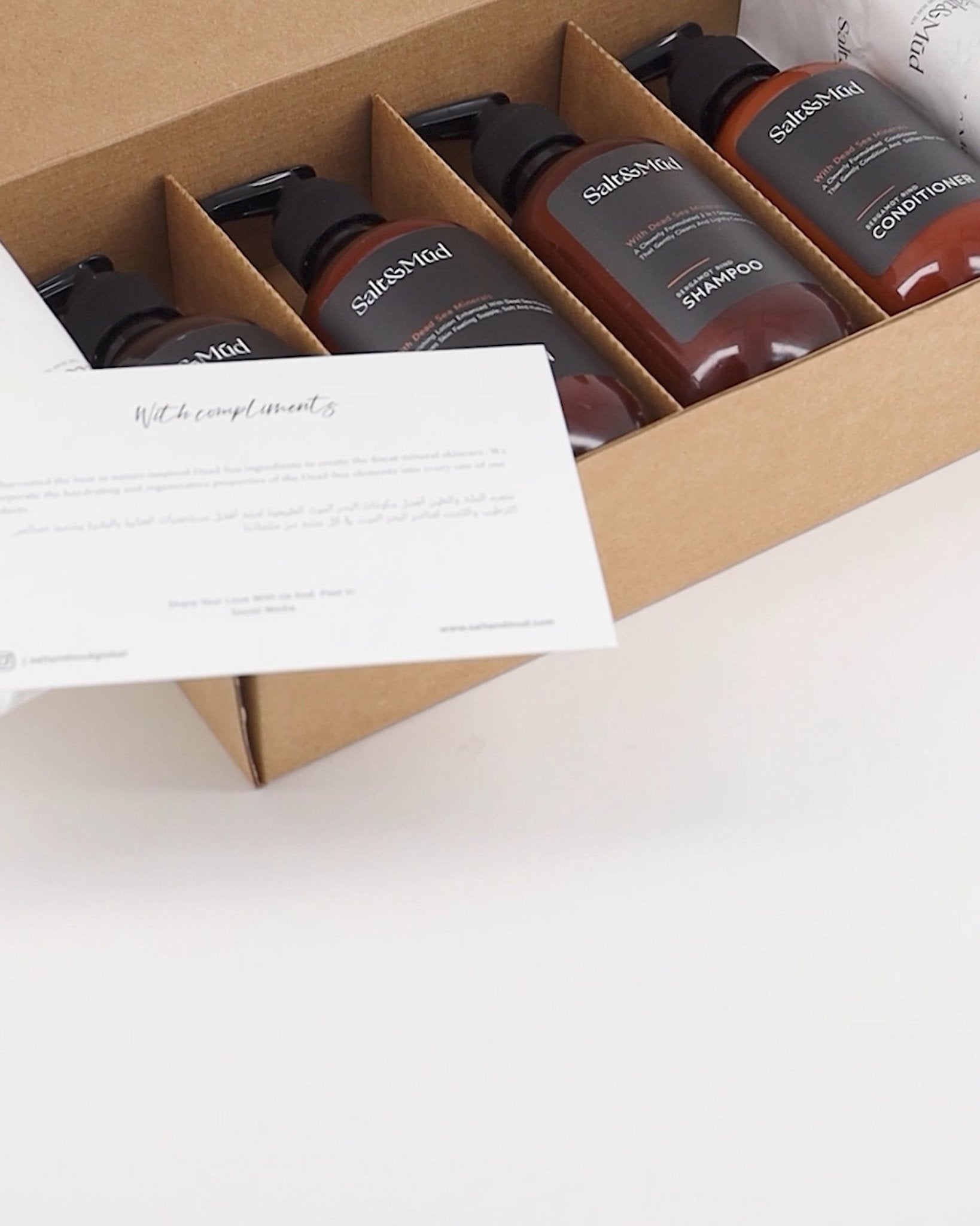 Dead Sea Gift Box No 2 - Salt And Mud