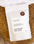 Dead Sea Salt Body Scrub Natural 100% 350G - Salt And Mud