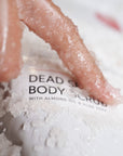 Dead Sea Salt Body Scrub Natural 100% 350G - Salt And Mud