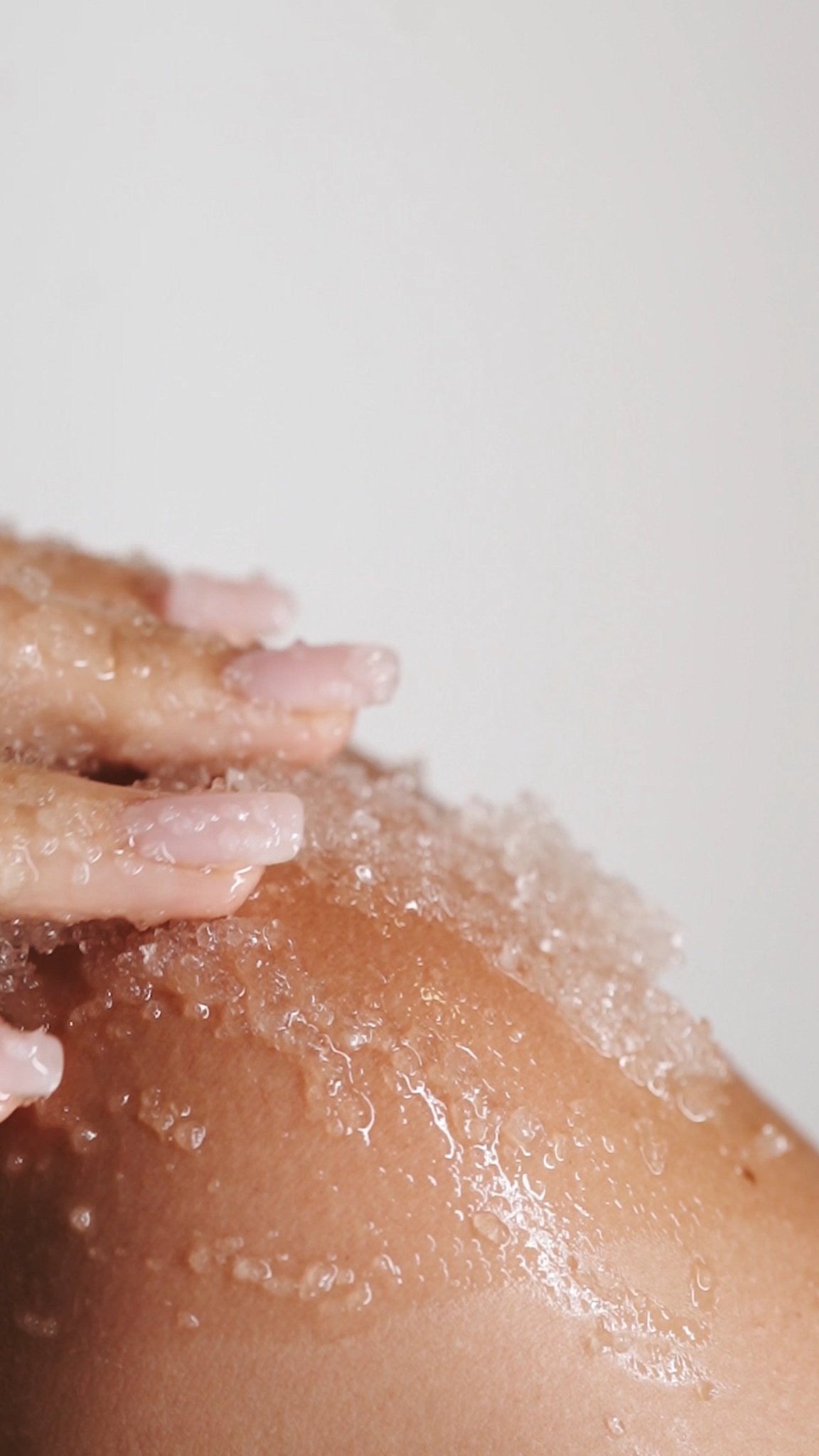 Dead Sea Salt Body Scrub Natural 100% 350G - Salt And Mud