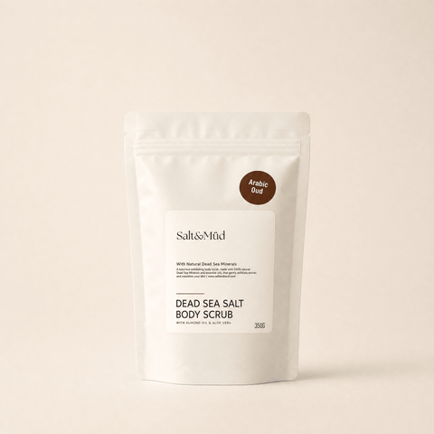 Dead Sea Salt Body Scrub Natural 100%