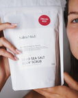 Dead Sea Salt Body Scrub Natural 100% 350G - Salt And Mud