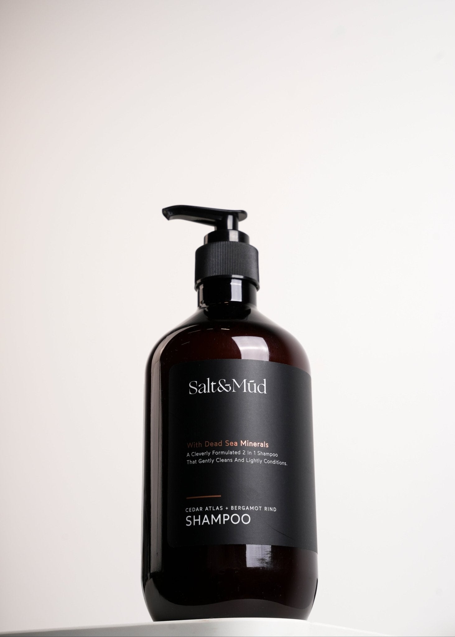 Hair Shampoo With Dead Sea Minerals 500ml - Salt And Mud