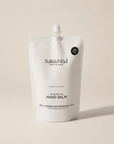 Refill Signature Resurrection Hand Balm pouch with vanilla and coconut for eco-friendly deep hydration and skin nourishment