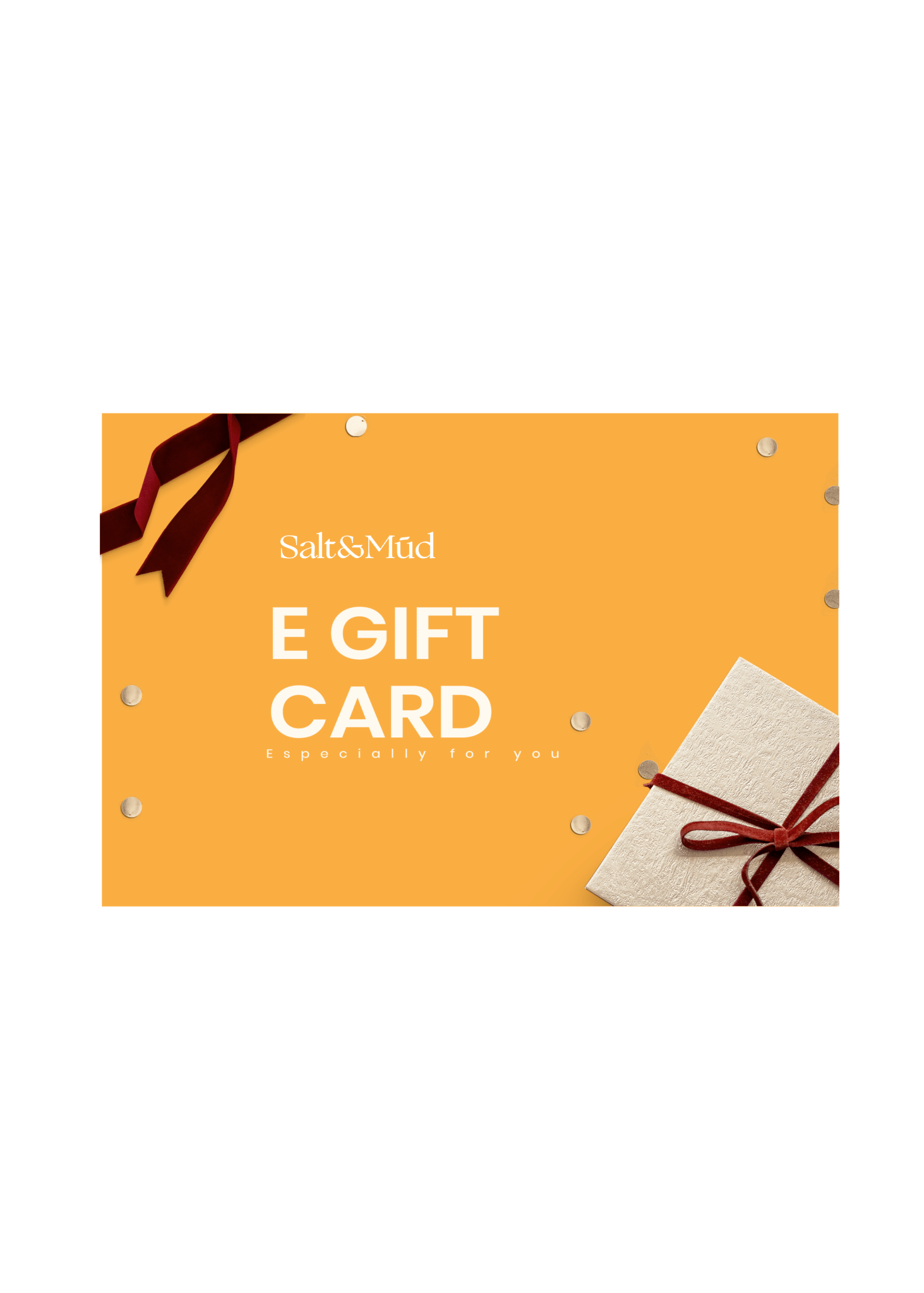 Salt And Mud E - Gift Card - Salt And Mud