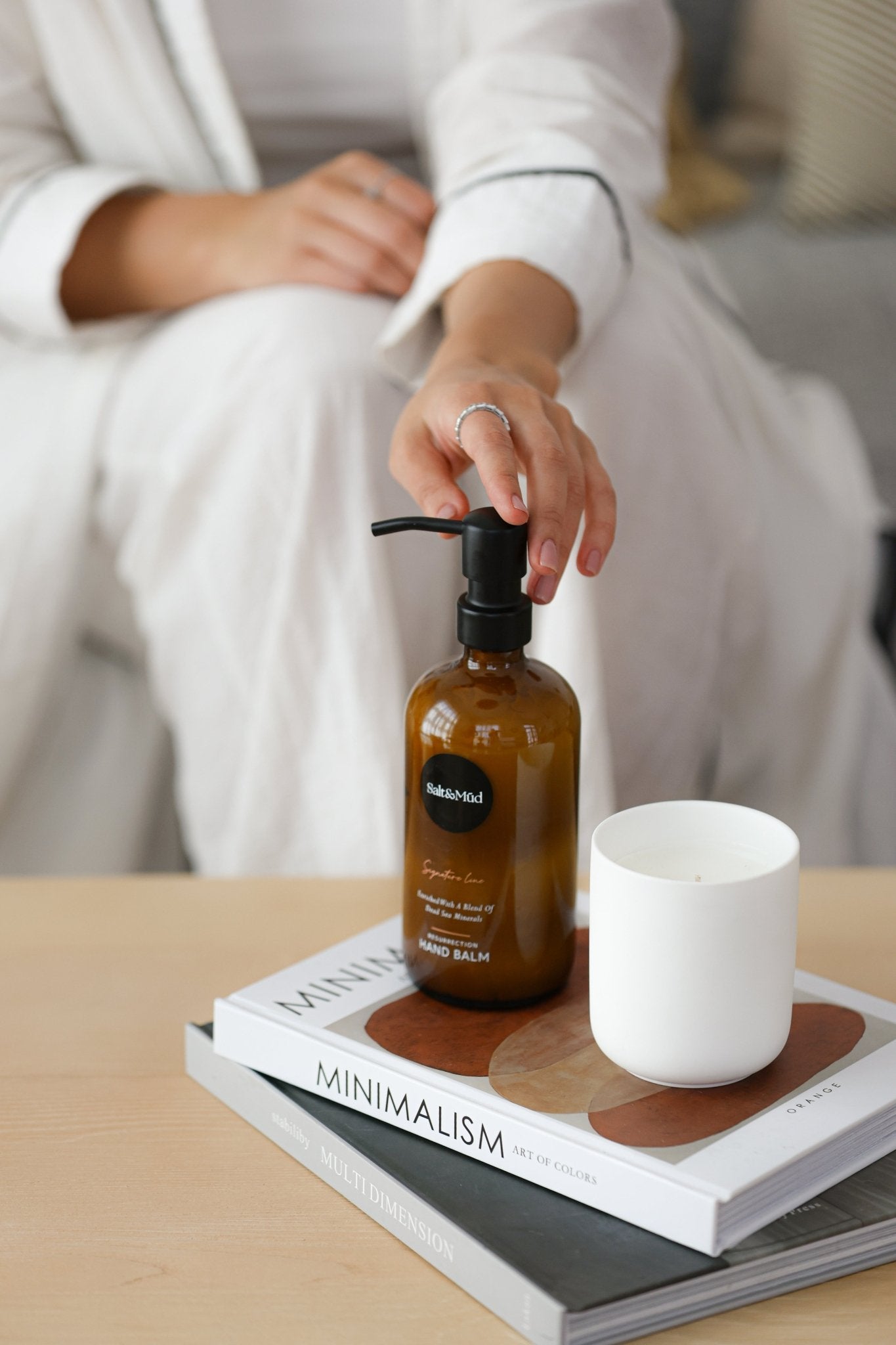 Signature Resurrection Hand Balm Vanilla & Coconut - Salt And Mud