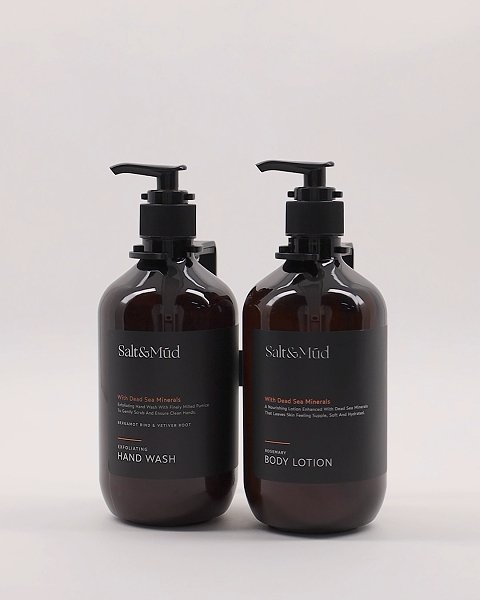 Wall Mount Soap Dispenser Holder - Salt And Mud