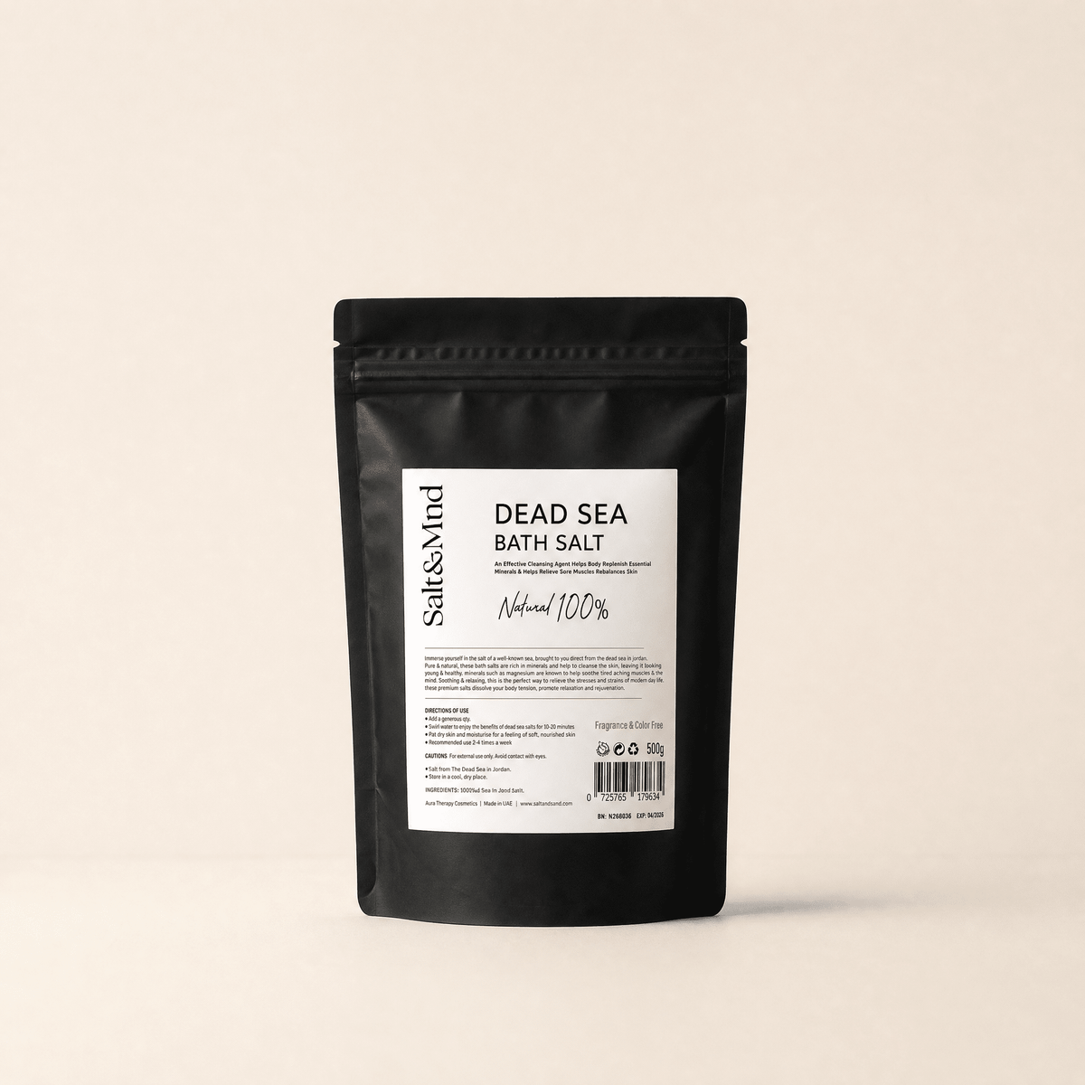 A Guide to Dead Sea Ingredients for Daily Rituals - Salt And Mud