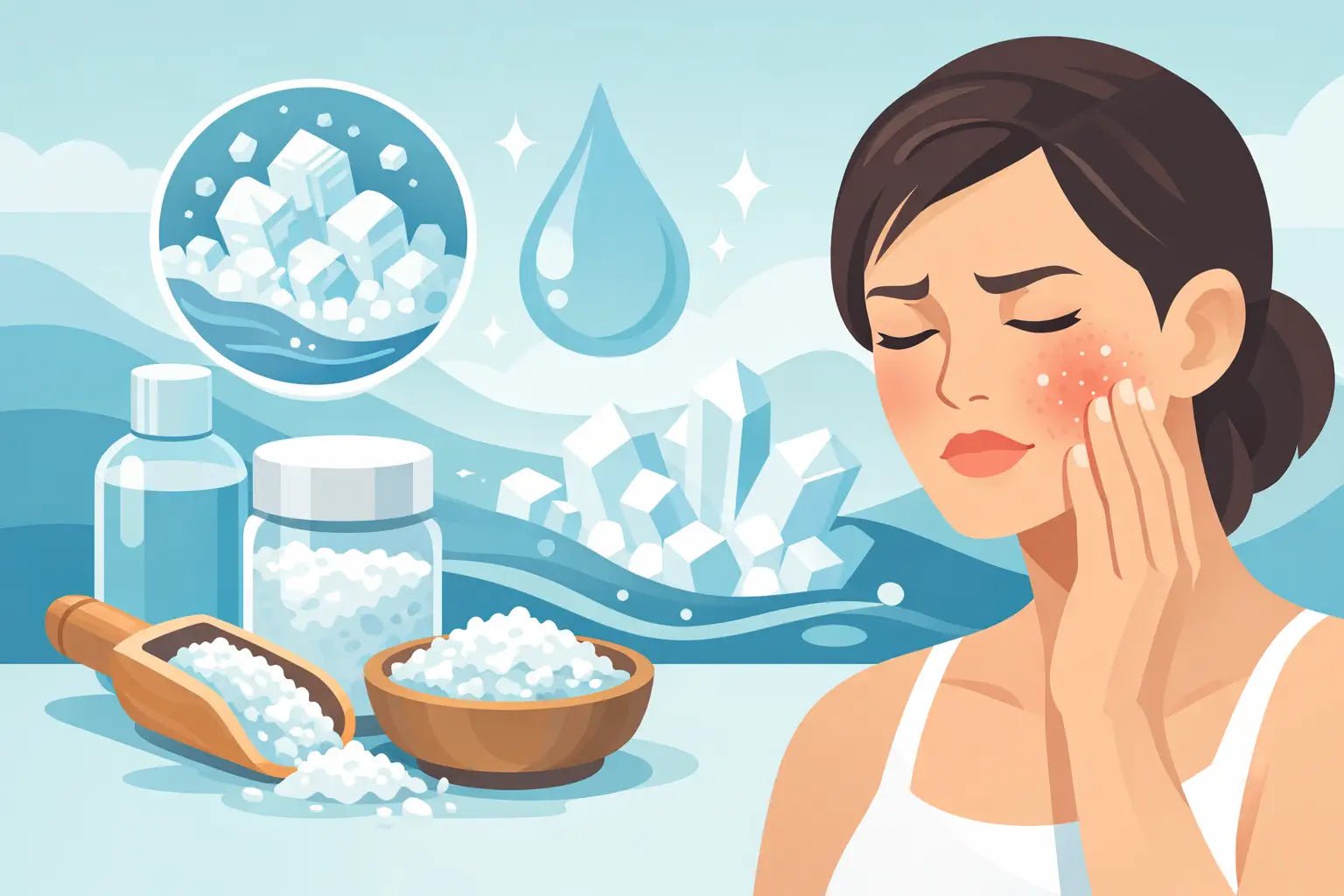 Can Mineral Salts Irritate Skin? What to Know - Salt And Mud