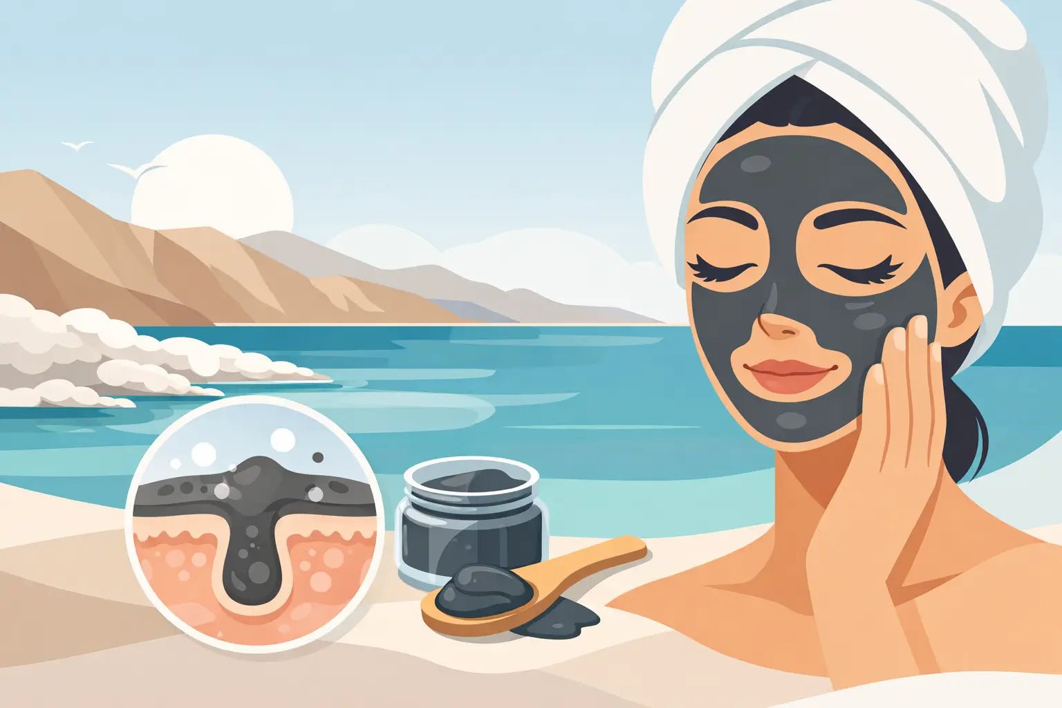 Dead Sea Mud for Pores: Does It Help? - Salt And Mud