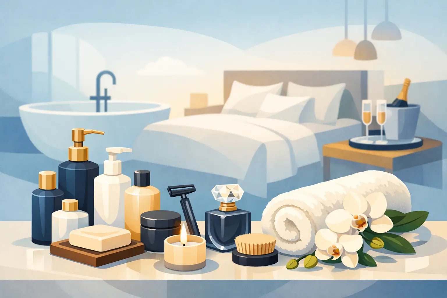 Hotel Amenity Products Luxury Guests Notice - Salt And Mud