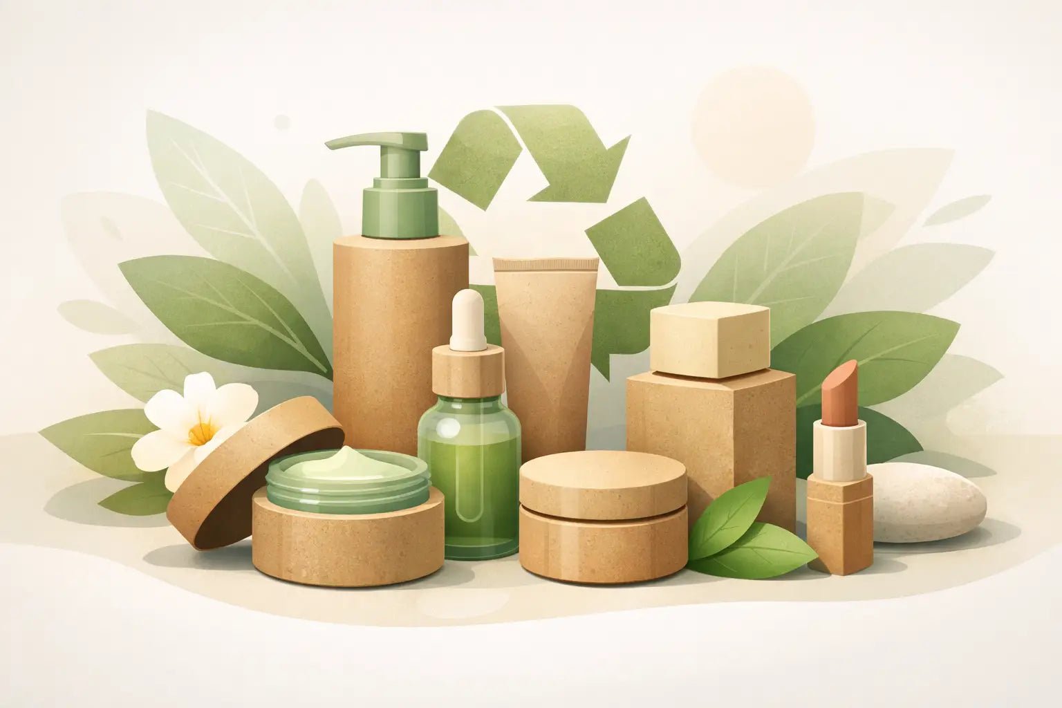 Recycled Packaging Beauty Products That Feel Luxurious - Salt And Mud