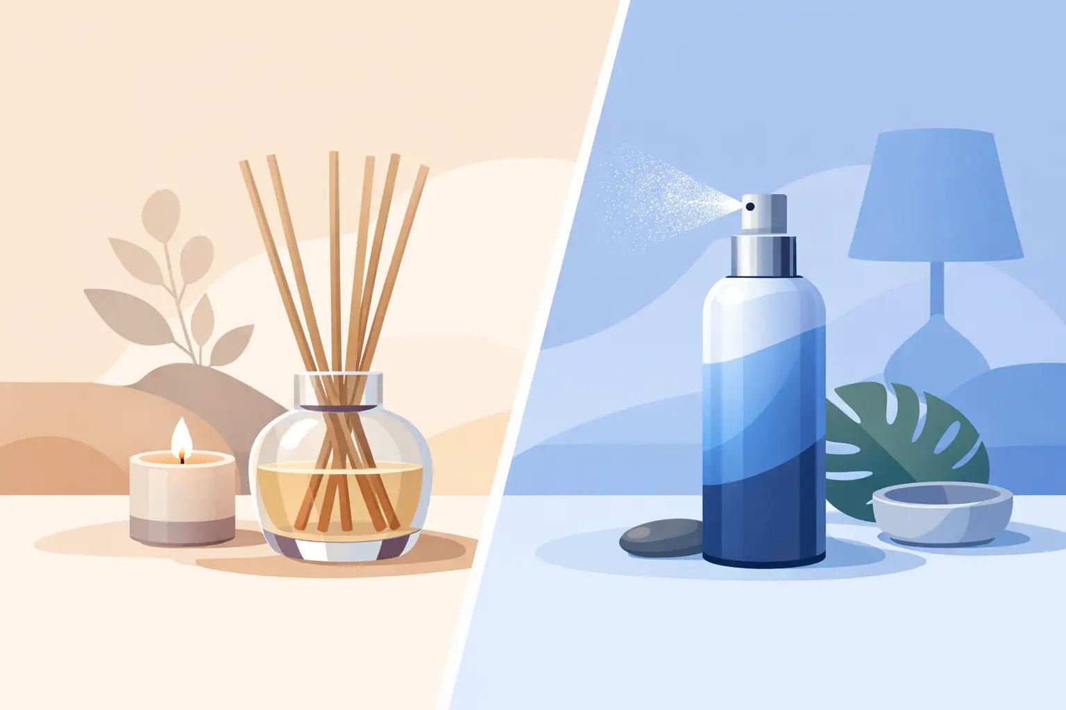 Reed Diffuser Versus Room Spray: Which Fits? - Salt And Mud