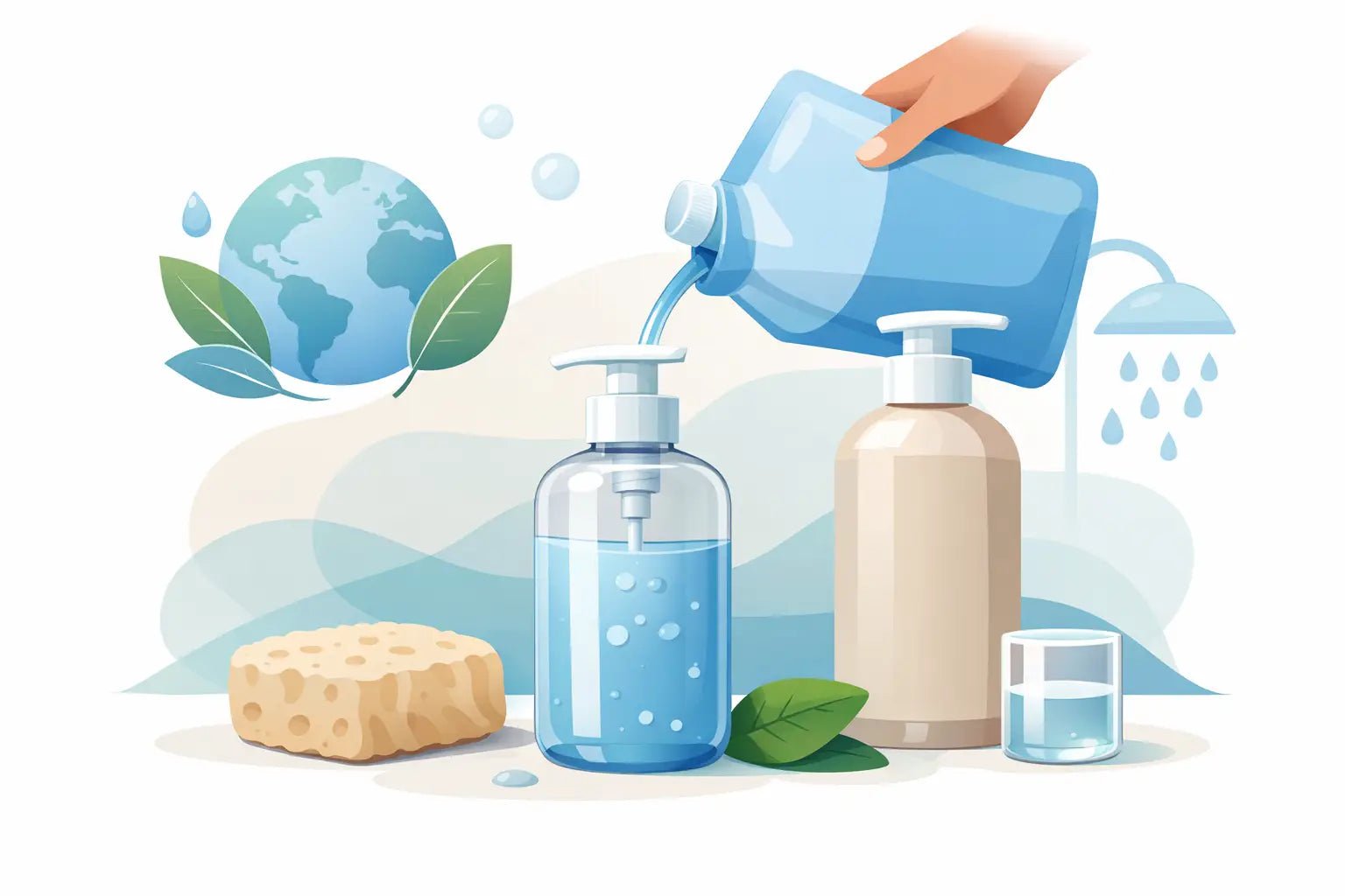 Why Refillable Body Wash Bottles Matter - Salt And Mud