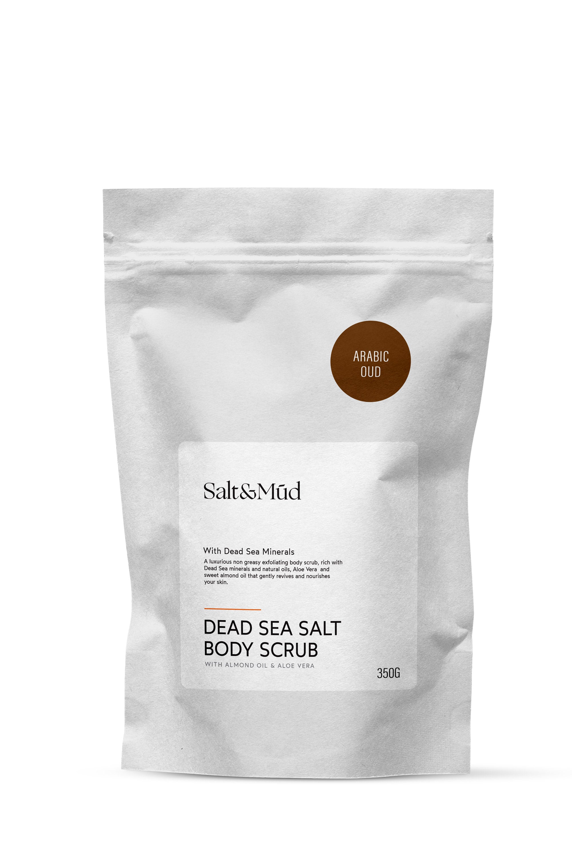 Dead Sea Salt Body Scrub Arabic Oud 350G