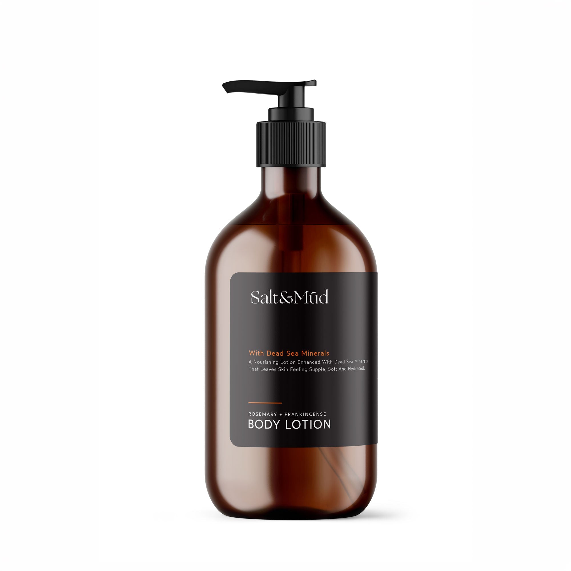 Body Lotion With Dead Sea Minerals - Salt And Mud