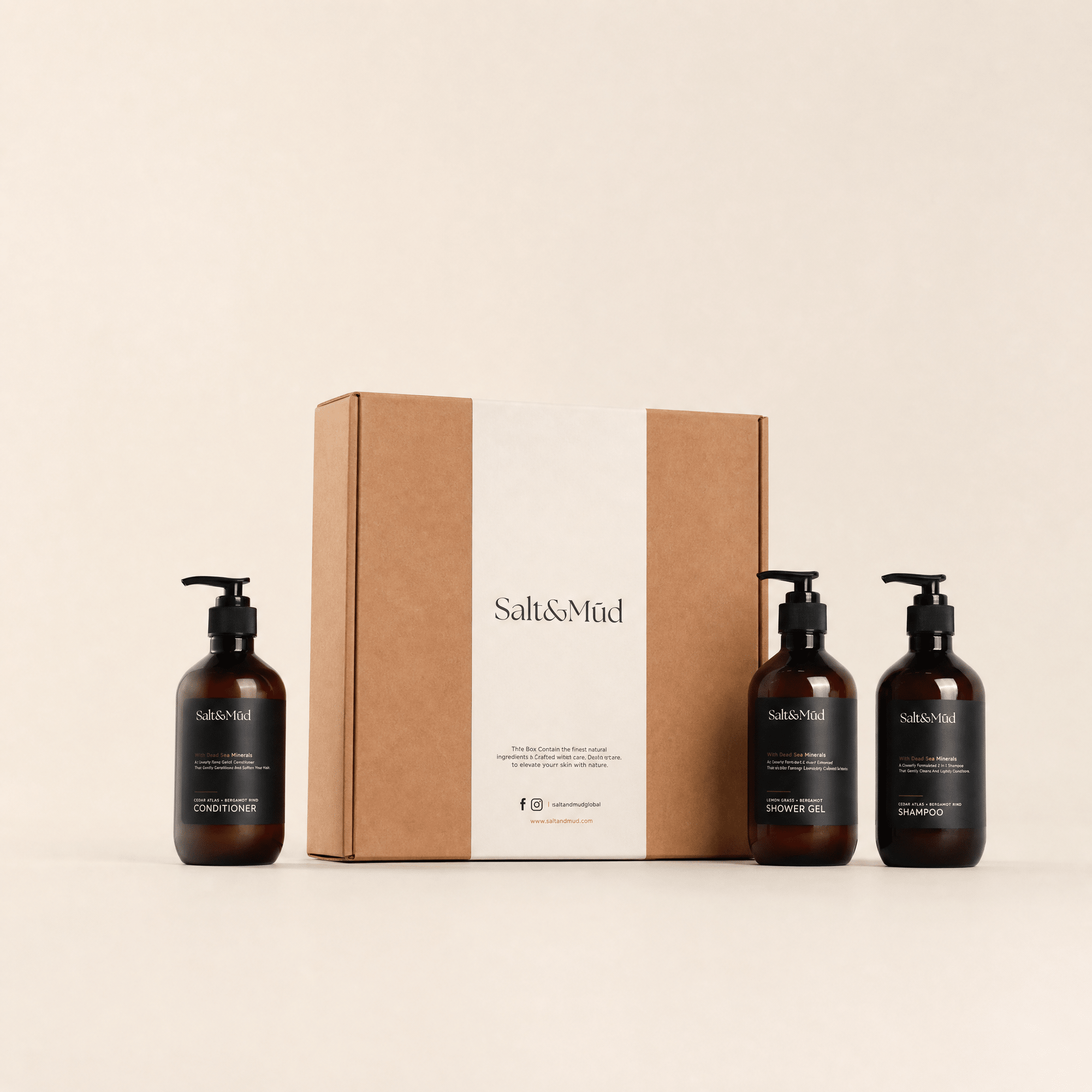 Dead Sea Gift Box No 2 - Salt And Mud