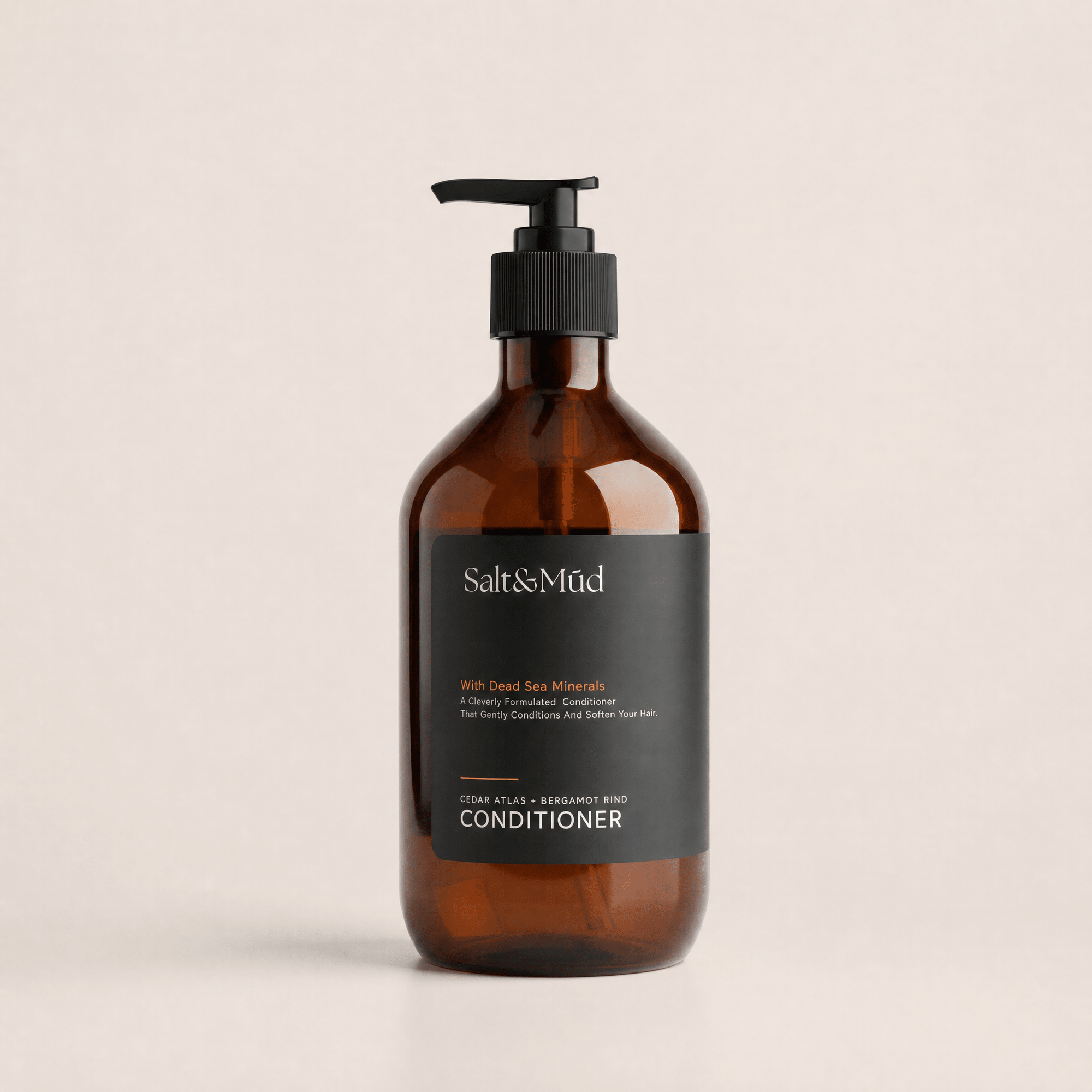 Hair Conditioner With Dead Sea Minerals 500ml - Salt And Mud