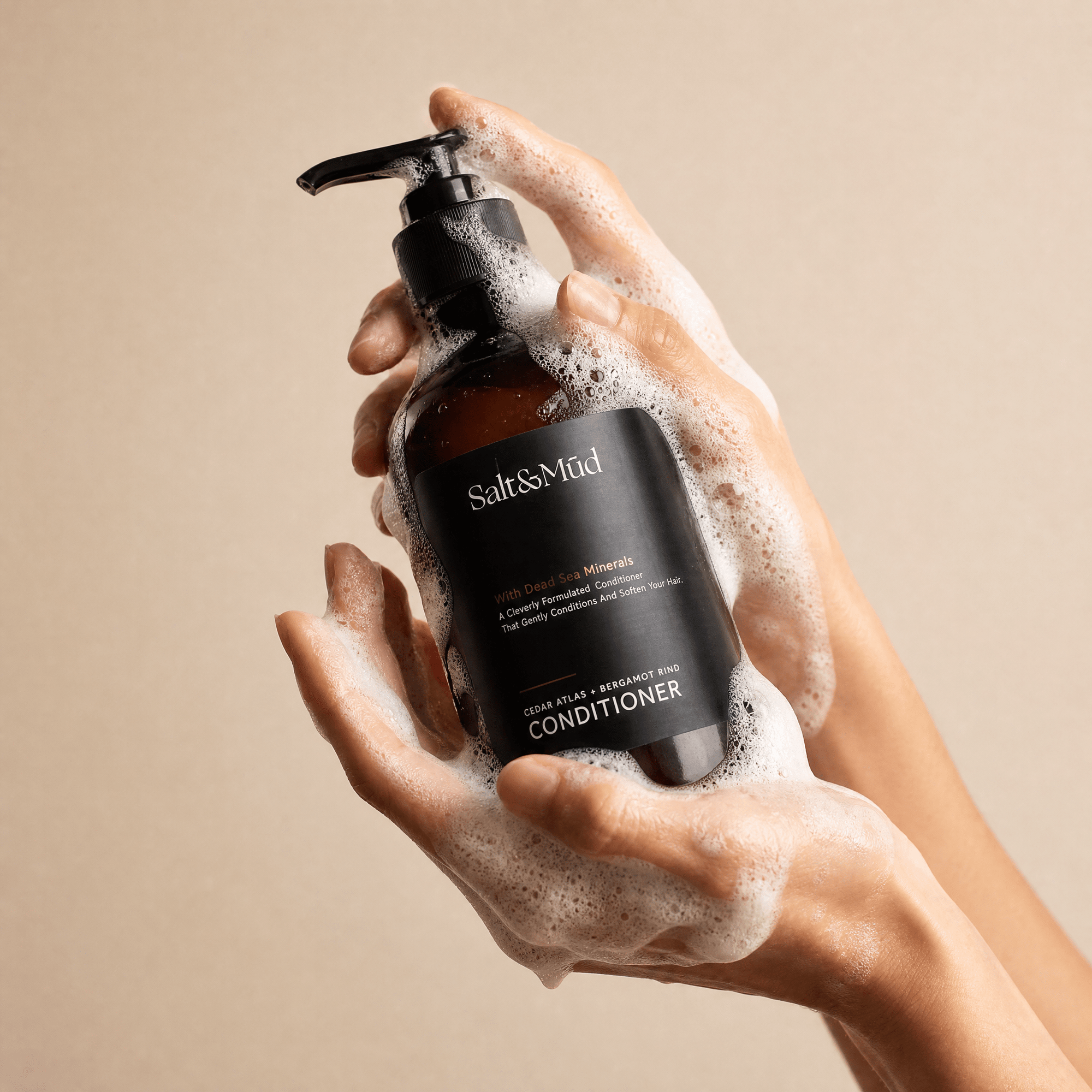 Hair Conditioner With Dead Sea Minerals 500ml - Salt And Mud