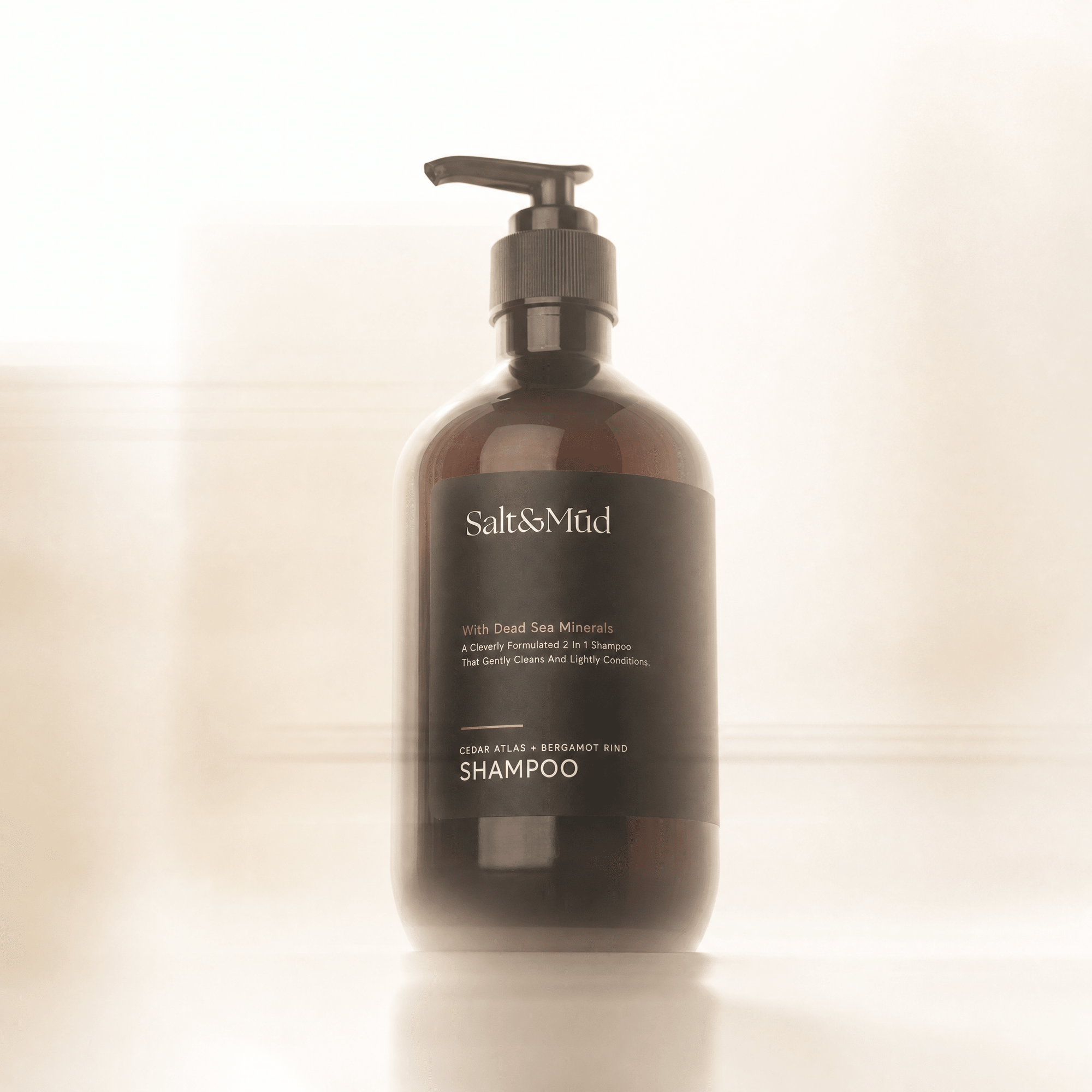 Hair Shampoo With Dead Sea Minerals 500ml - Salt And Mud
