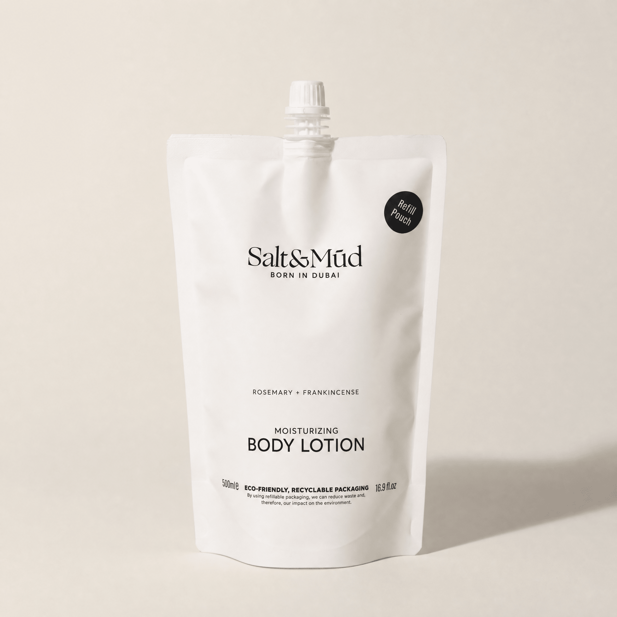 Refill Body Lotion With Dead Sea Minerals 500ml - Salt And Mud
