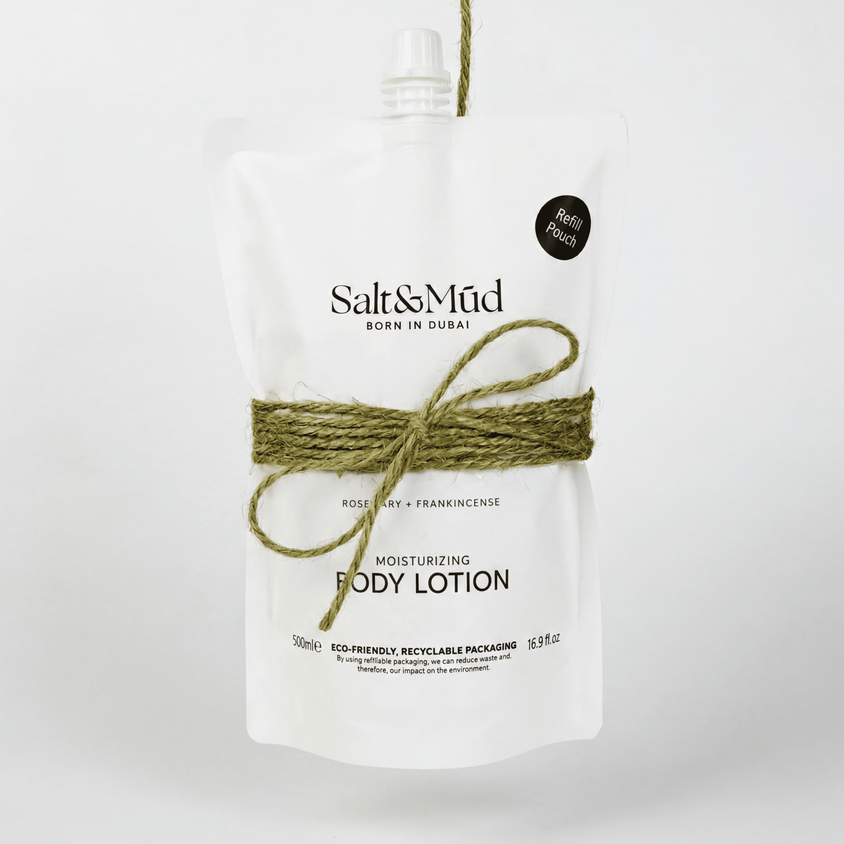 Refill Body Lotion With Dead Sea Minerals 500ml - Salt And Mud