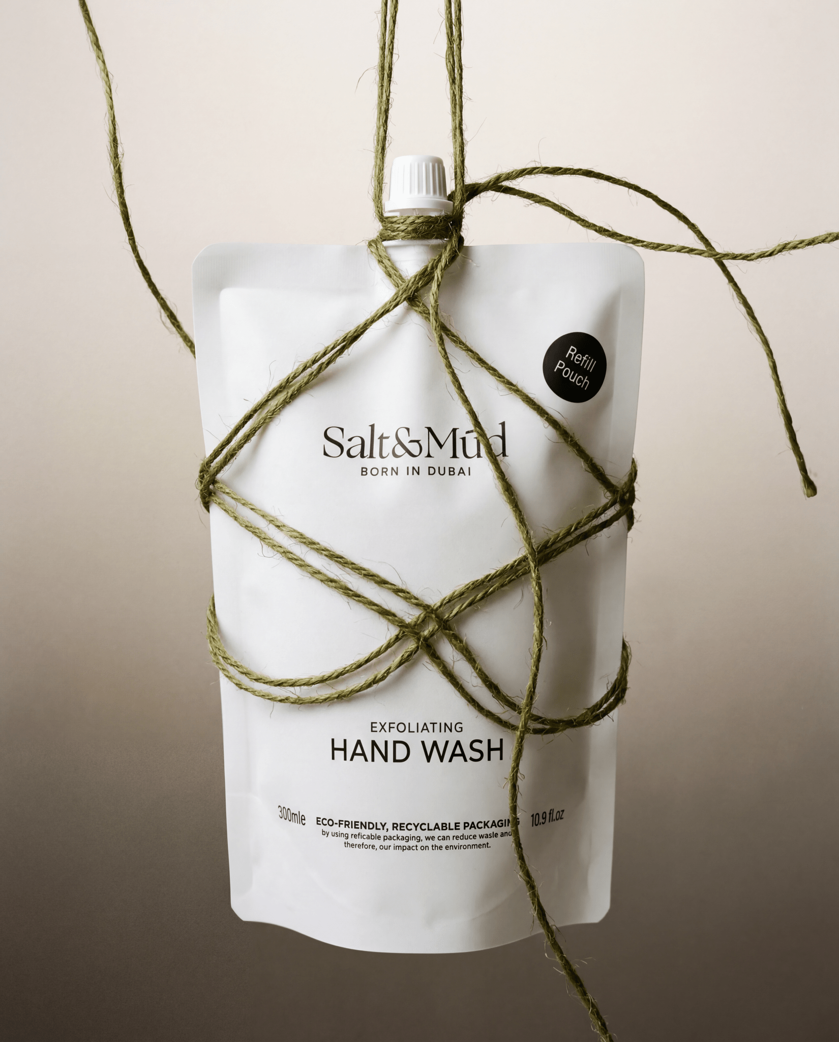 Refill Exfoliating Hand Wash With Dead Sea Minerals 500ml - Salt And Mud