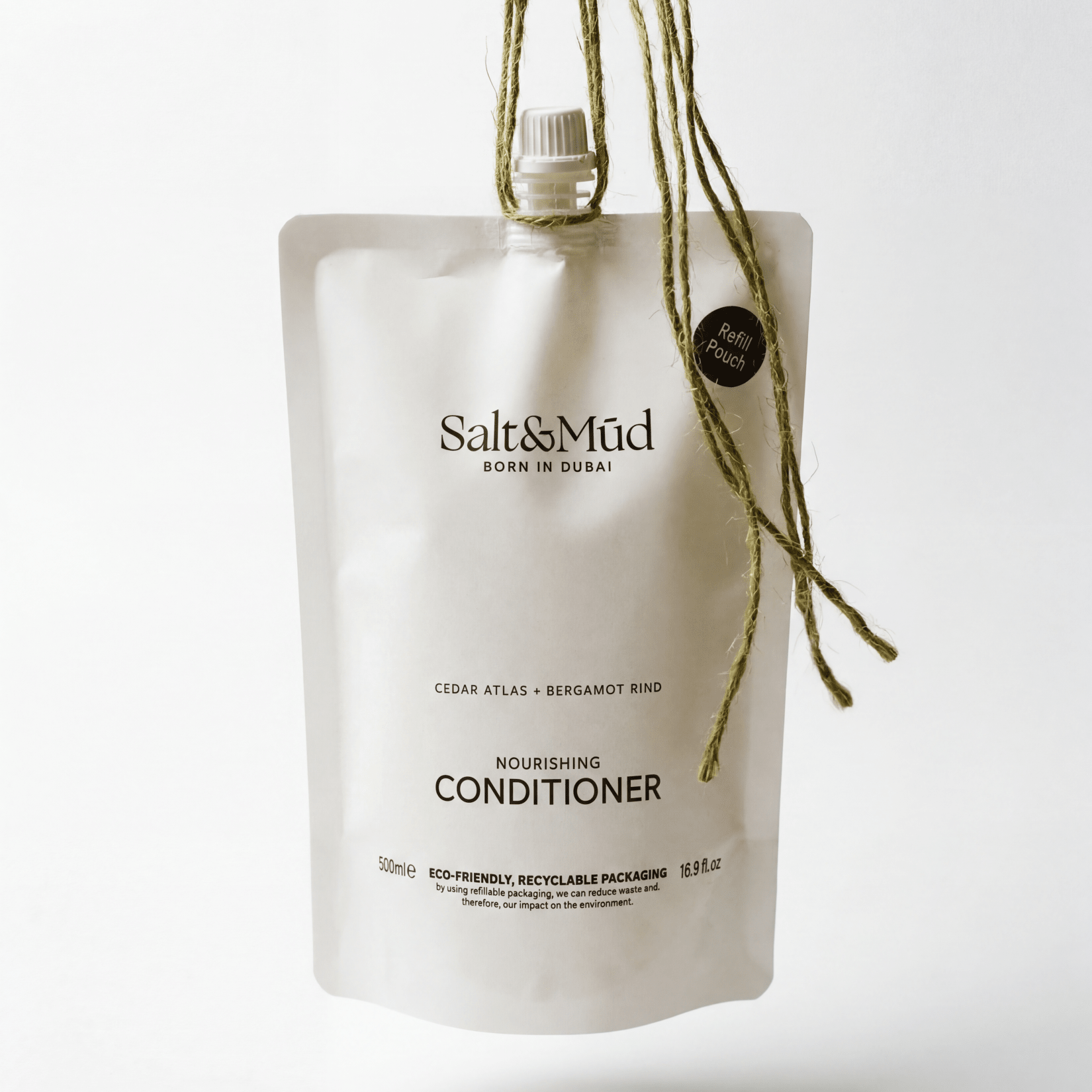 Refill Hair Conditioner With Dead Sea Minerals 500ml - Salt And Mud