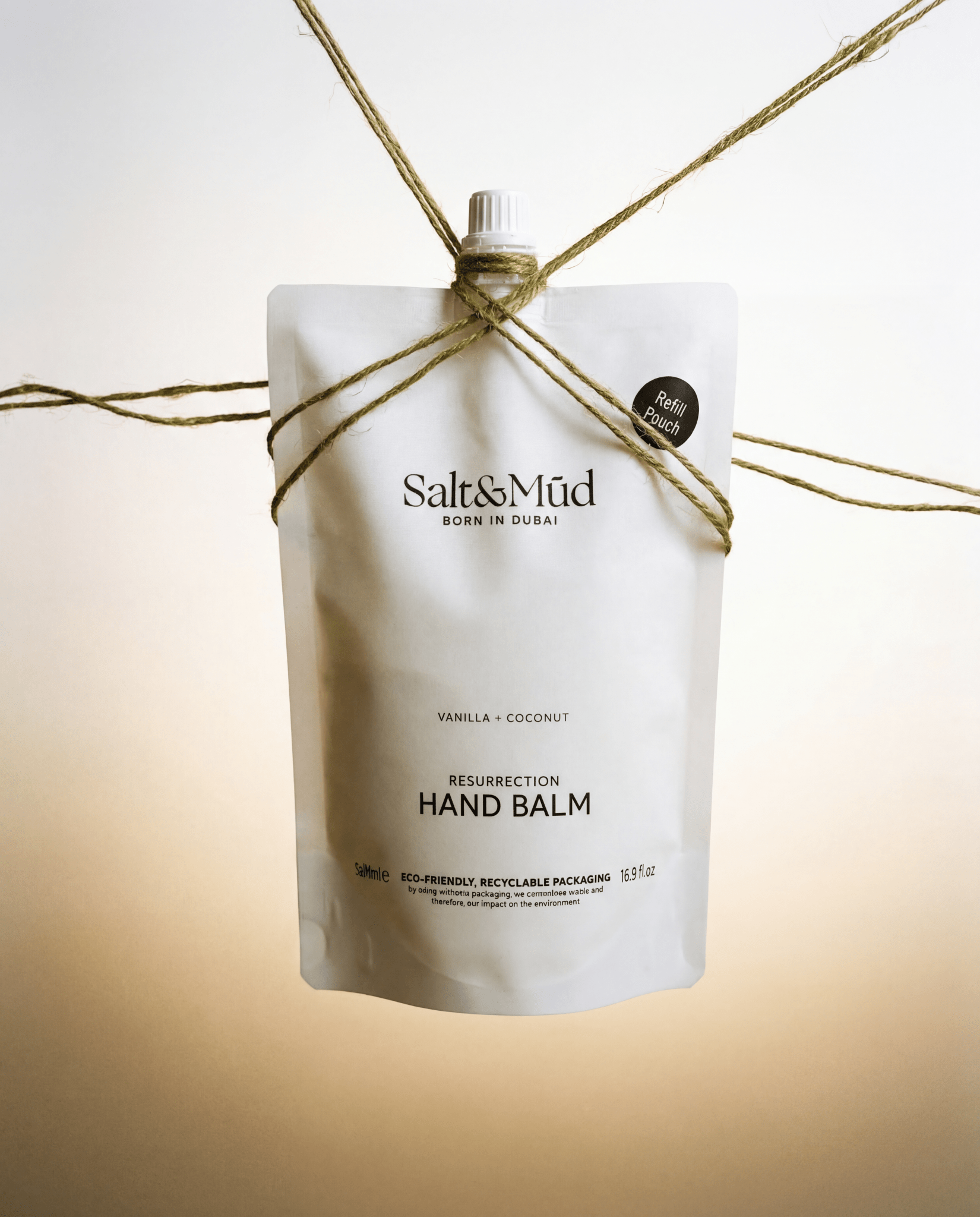Refill Signature Resurrection Hand Balm Vanilla & Coconut - Salt And Mud