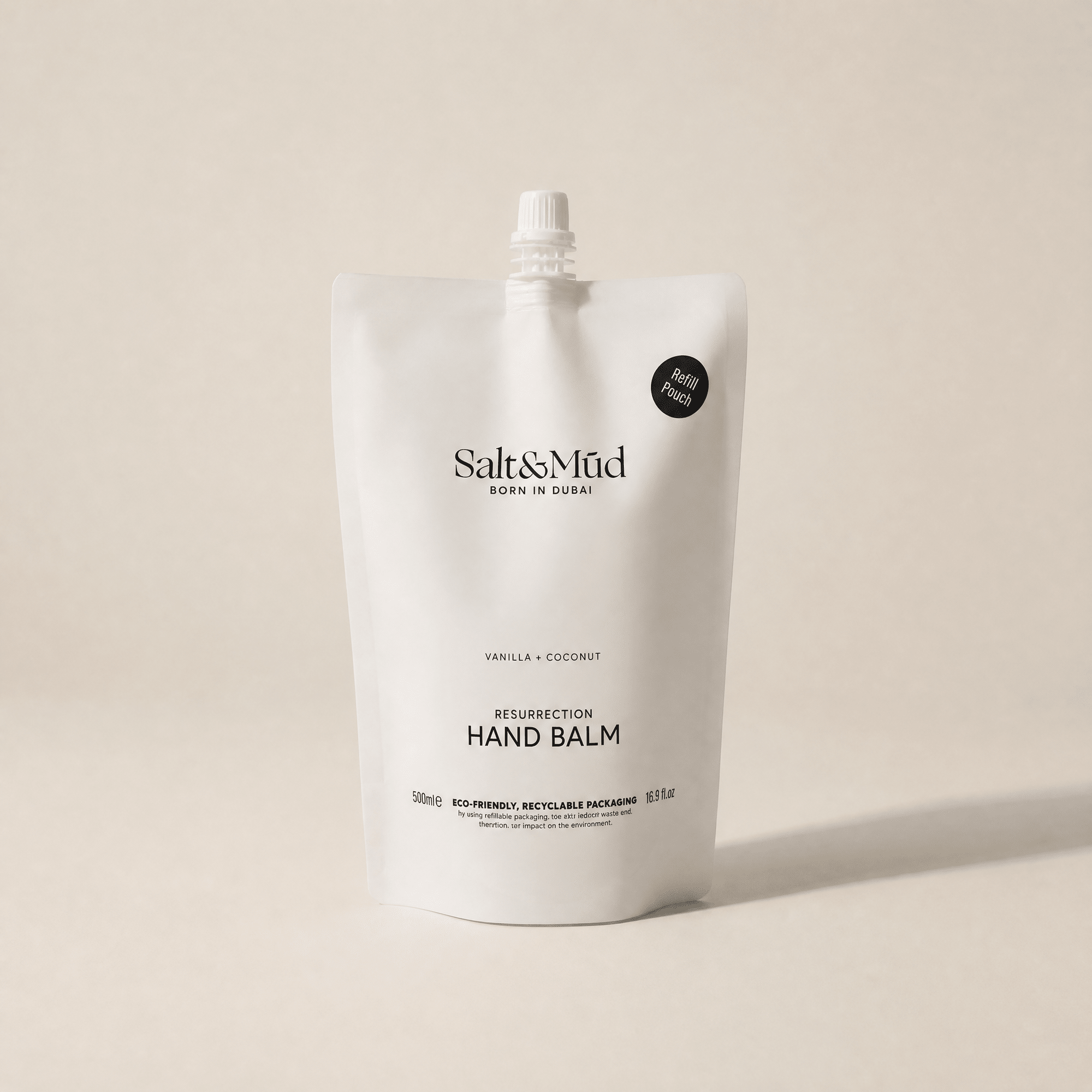 Refill Signature Resurrection Hand Balm Vanilla & Coconut - Salt And Mud