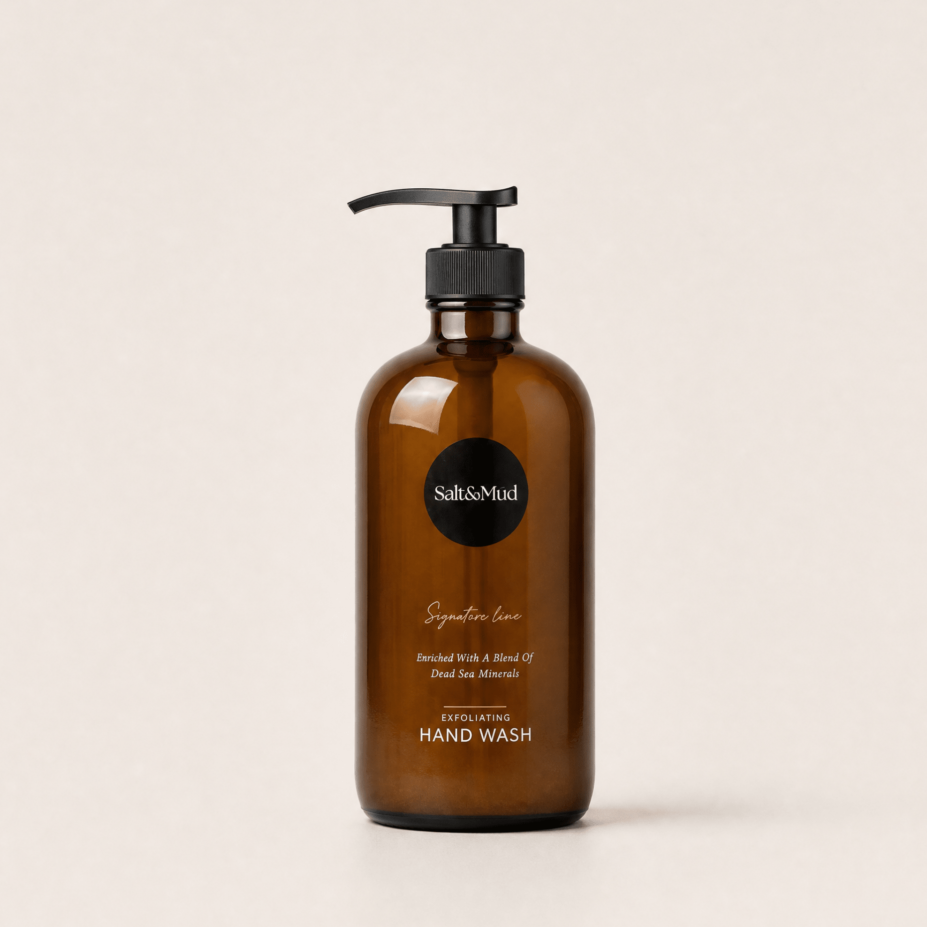 Signature Exfoliating Hand Wash With Dead Sea Minerals 500ml - Salt And Mud