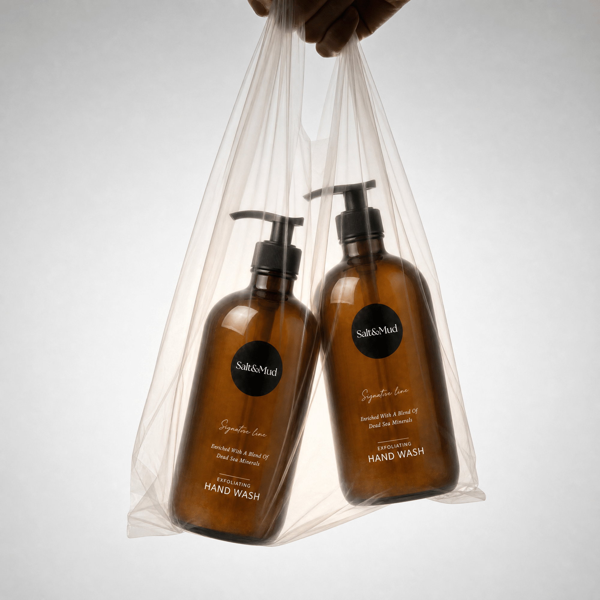 Signature Exfoliating Hand Wash With Dead Sea Minerals 500ml - Salt And Mud