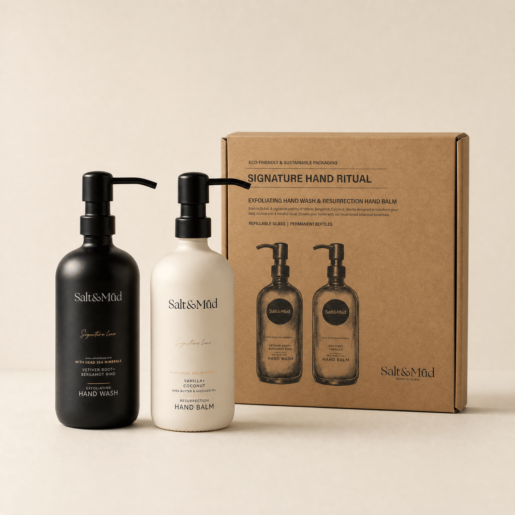 Signature Hand Ritual Set - Salt And Mud